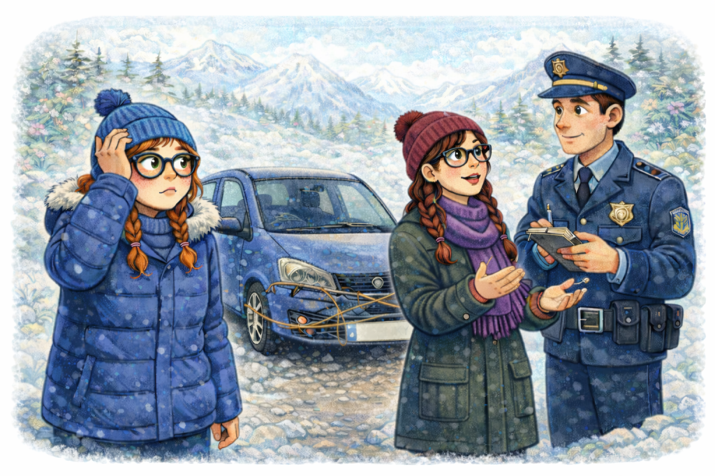 Rodinná expedice: sníh, obleva a nárazník na&nbsp;provázku