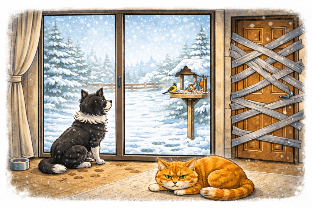 Když kočka neleze dírou a všichni lezeme&nbsp;oknem