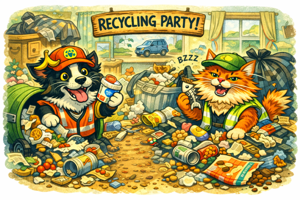 Max a Key: tajný život tříděného&nbsp;odpadu