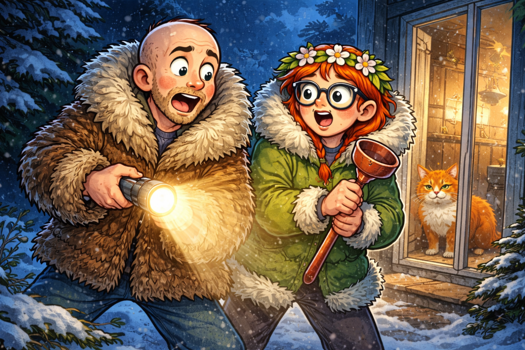 Démon v zahradě, duch v&nbsp;koupelně