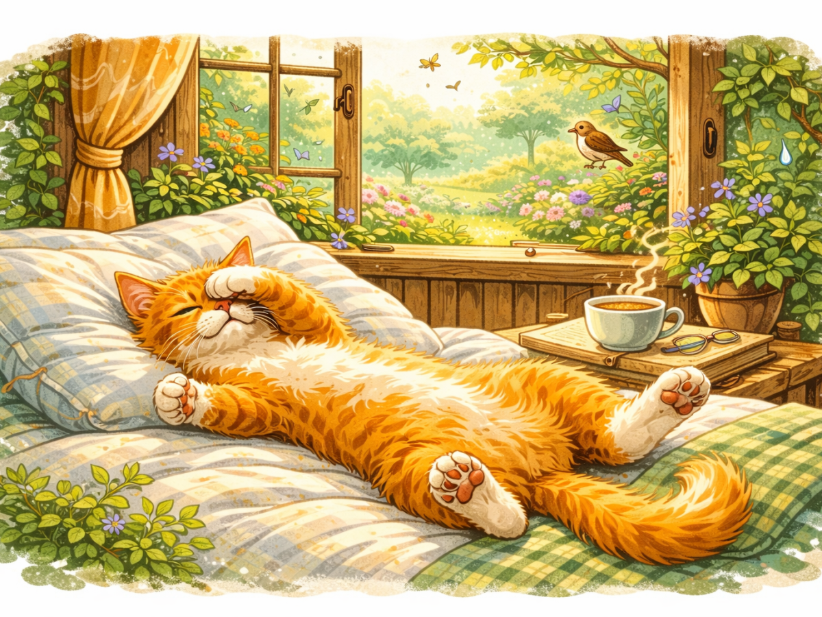 Kočičí škola klidu