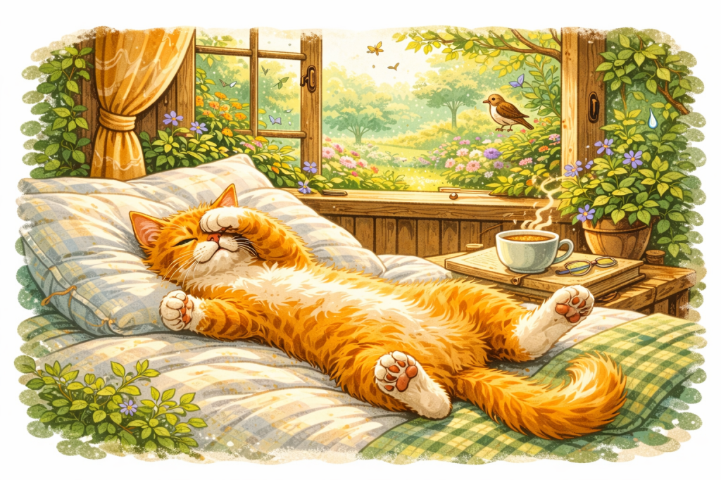 Kočičí škola klidu