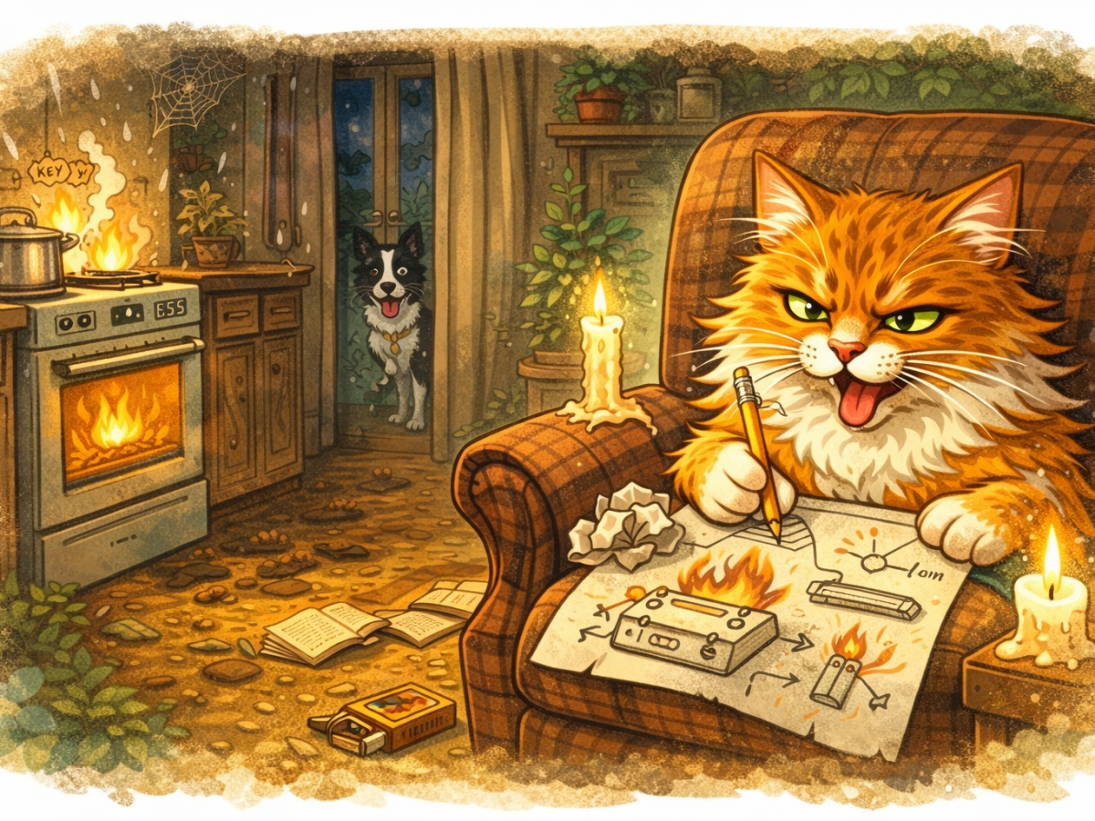 Suchý únor, mokrý&nbsp;kocour