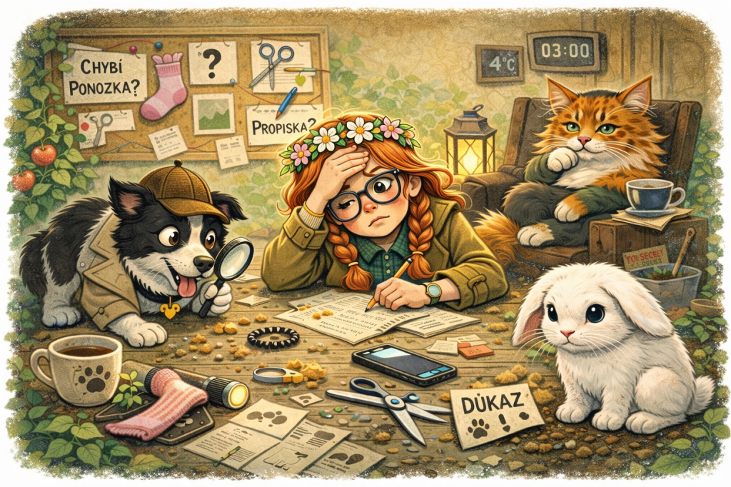 Máme doma skřítky a Max je&nbsp;kryje